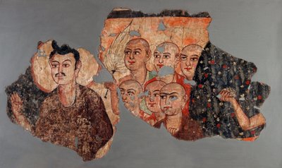 Buddha with Six Disciples by Unbekannt Unbekannt